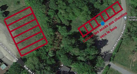 10 Parking karting + parking en face des Mirlondaines (fauchage tarif)